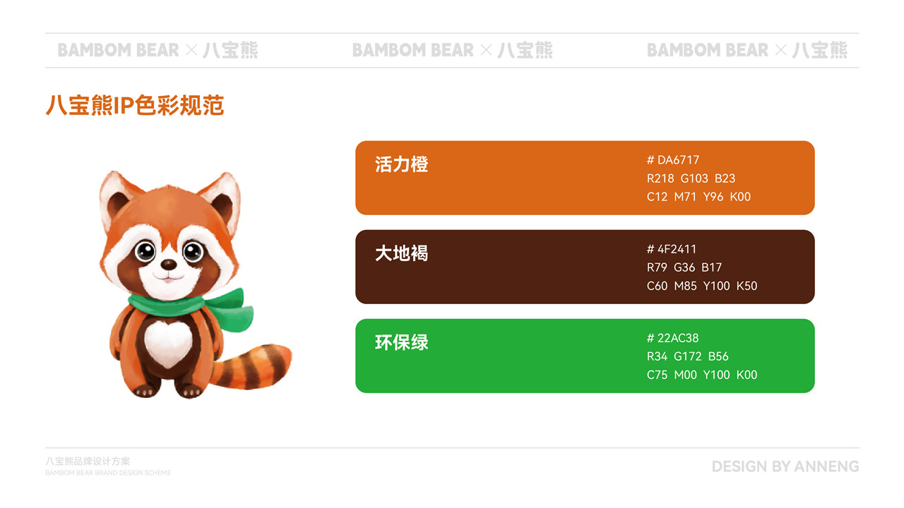 八宝熊吉祥物IP设计案例